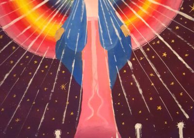 vierge rayonnante